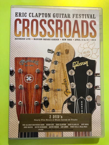 Rhino: Crossroads Guitar Festival 2013 — Eric Clapton 2-DVD Set (603497907717) 