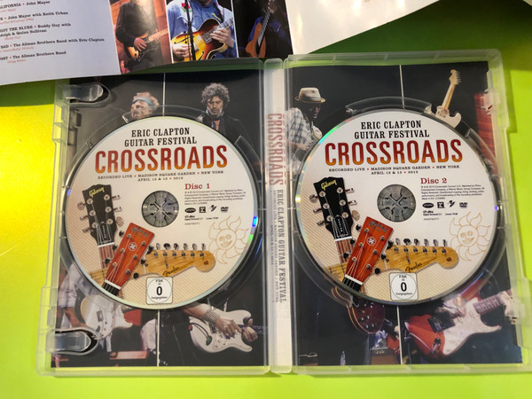 Rhino: Crossroads Guitar Festival 2013 — Eric Clapton 2-DVD Set (603497907717) 
