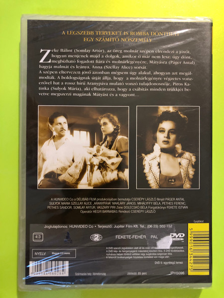 Jupiter Film Kft.: Aranypáva (Magyar Klasszikusok 16.) DVD (AranypávaMagyar) 