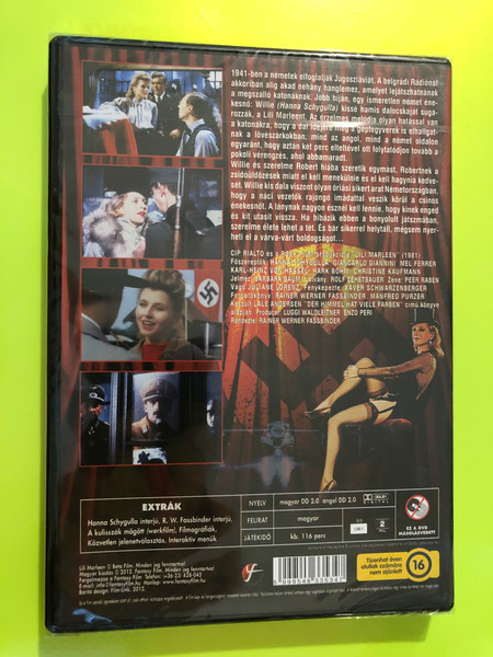 Lili Marleen — A Harmadik Birodalom Kedvence | Fantasy Film | DVD (5999546335347)