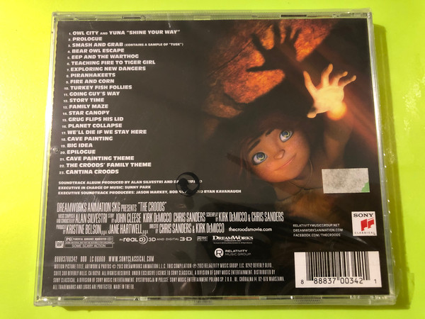 Alan Silvestri — The Croods | Sony Classical | CD (888837003421) 