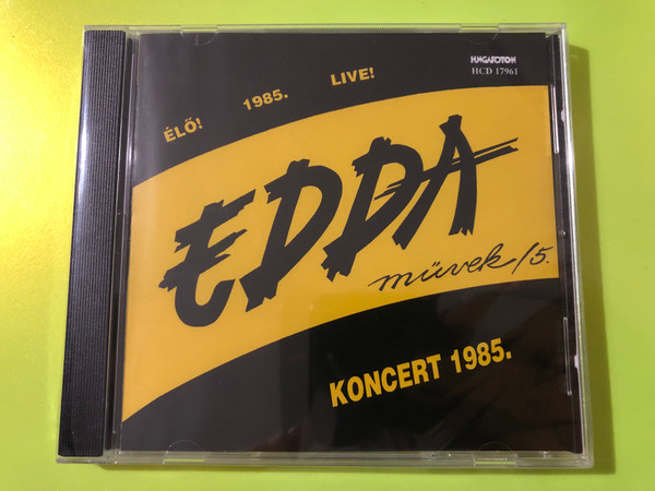 EDDA Művek — Koncert 1985, Hungaroton (CD) (5991811796129.)