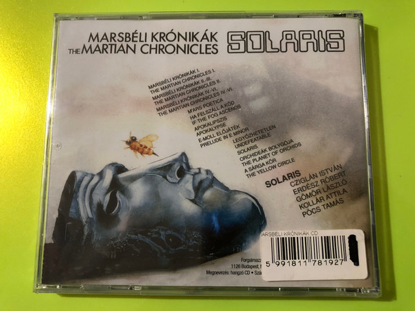 Solaris — Marsbéli Krónikák (The Martian Chronicles), Hungaroton (CD) (5991811781927.) 
