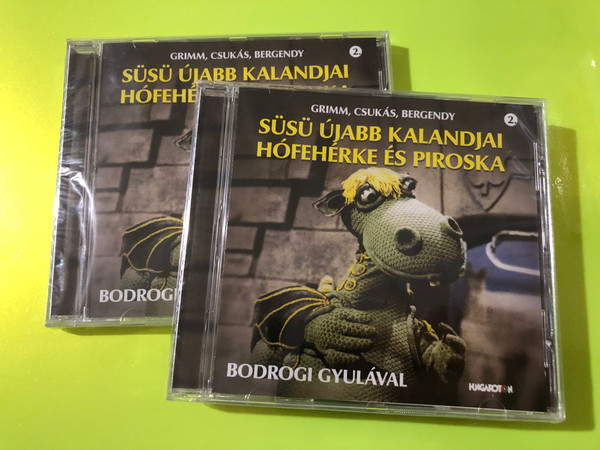 Süsü újabb kalandjai / Hófehérke és Piroska — Bodrogi Gyulával, Hungaroton (CD) (5991811439125.)