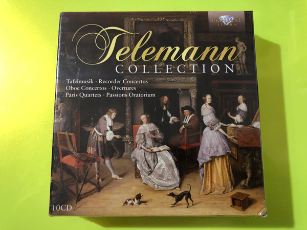 Georg Philipp Telemann — Collection, Brilliant Classics (10 CD) (5028421954400) 