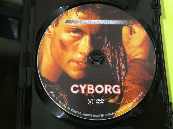 Cyborg — Jean-Claude Van Damme, Budapest Film (DVD, 1989) (5999544244313) 