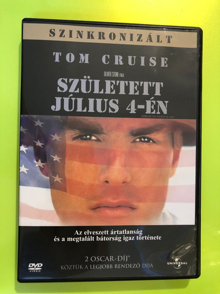 Born on the Fourth of July — Tom Cruise, Universal (DVD, 1989) (5996051040360) 