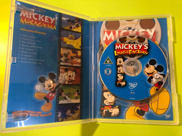 Mickey's Laugh Factory — Walt Disney, Disney DVD (DVD, animated) (5996255714531)