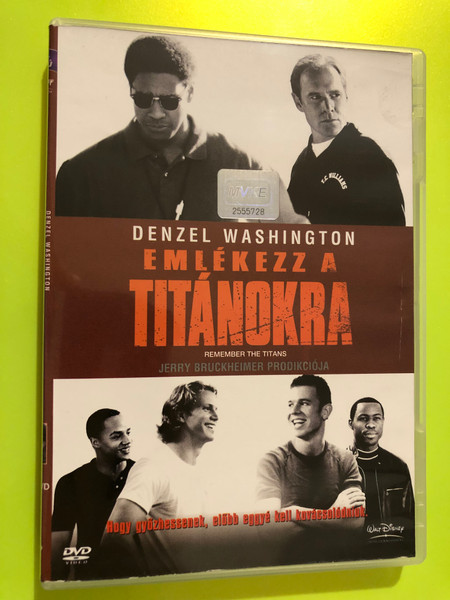 Remember the Titans — Denzel Washington, Walt Disney Pictures (DVD, 2000) (5996255706833.) 