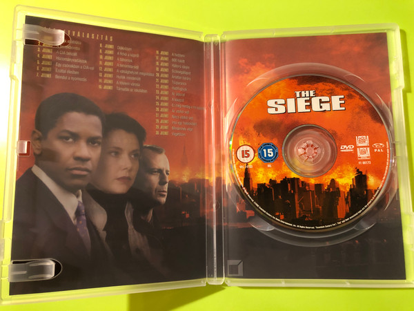 The Siege (Szükségállapot) — Edward Zwick, 20th Century Fox Home Entertainment (DVD) (5996255703450) 