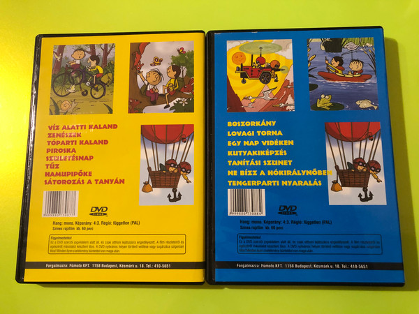 Lolka és Bolka 1–2. — Fumoto Kft. (2DVD) (5999880730884) 