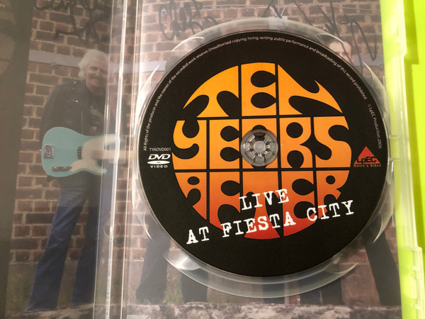 Ten Years After — Live at Fiesta City, LpEC Music & Video (DVD) Signed (5060086010046)