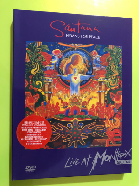 Santana — Hymns for Peace: Live at Montreux 2004, Eagle Vision (2DVD) Signed (5034504962675) 