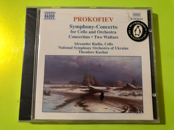 Naxos: Sergey Prokofiev — Works for Cello and Orchestra (Audio CD) (730099462426) 