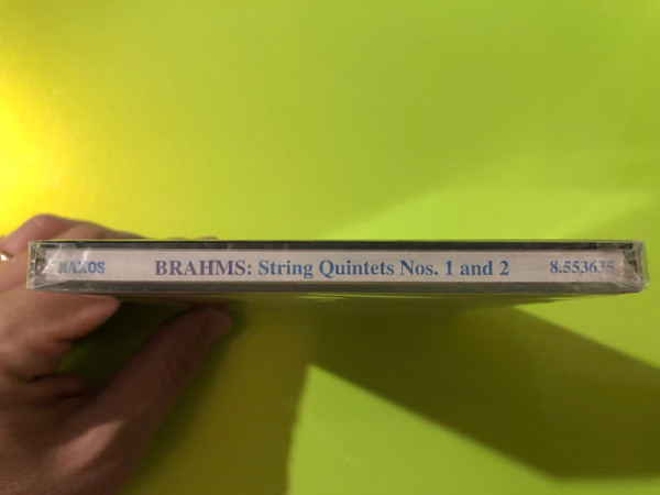 Johannes Brahms — String Quintets Nos. 1 and 2, Naxos (Audio CD) (730099463522) 