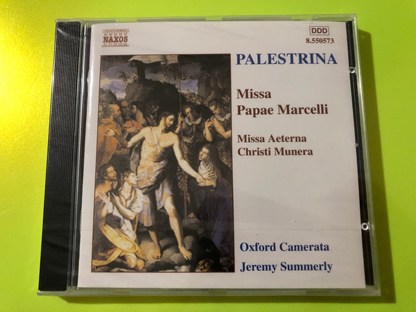Palestrina: Missa Papae Marcelli & Missa Aeterna Christi Munera – Oxford Camerata, Naxos (CD) (0730099557320) 