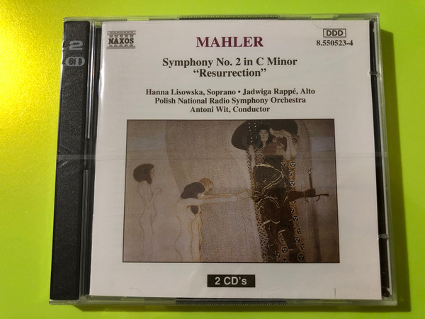 Mahler: Symphony No. 2 in C Minor 'Resurrection' – Antoni Wit, Naxos (2CD) (4891030505230) 