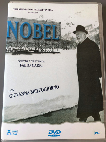 Nobel (2000) Italian Cinema / Actors Attori: Bruno Sarandrea, Fabio Carpi, Fabio Cianchetti, Hector Alterio, Katja Riemann, Otto Tausig Giovanna Mezzogiorno / Director Regista: Fabio Carpi (8013294805093)