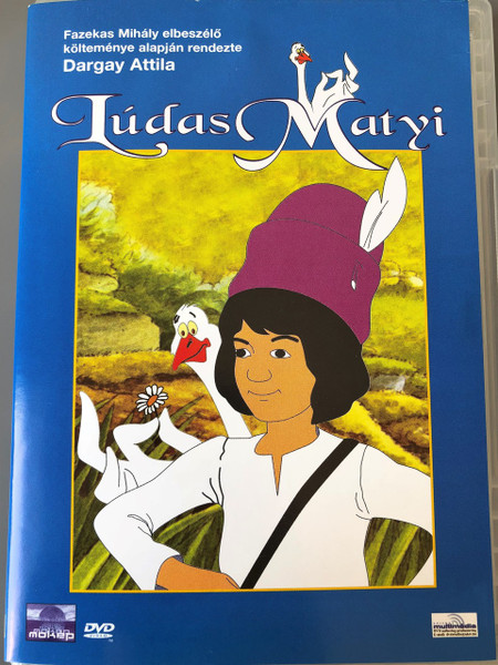 Lúdas Matyi DVD (1977) / Mattie The Gooseboy / with ENGLISH and HUNGARIAN Audio options / Director: Dargay Attila / Hungarian Cartoon / Magyar mesefilm Magyarorszag / Író: Fazekas Mihály / Playtime 75 minutes (5996357340782)