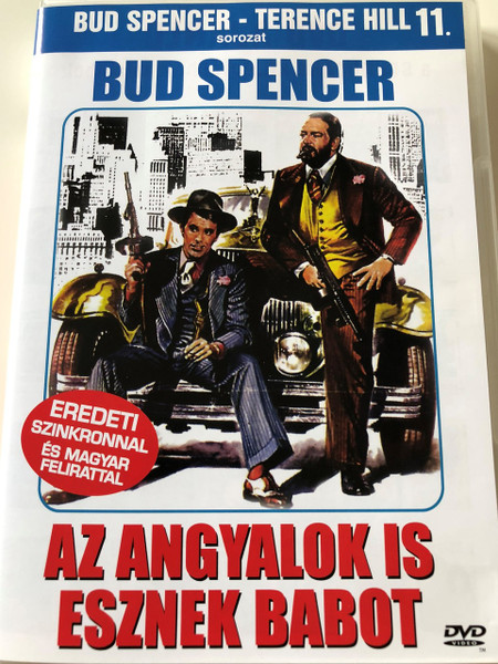 Az angyalok is esznek babot DVD 1973 (Anche gli angeli mangiano fagioli) / Even Angels Eat Beans / Starring: Giuliano Gemma, Bud Spencer and Robert Middleton / Directed by: Enzo Barboni (5999553601527)