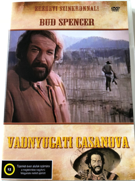 Vadnyugati Casanova DVD 1971 (Si può fare... amigo) / It Can Be Done Amigo / Audio: Hungarian and English / Starring: Bud Spencer, Jack Palance, Renato Cestiè, Francisco Rabal and Dany Saval / Directed by: Maurizio Lucidi