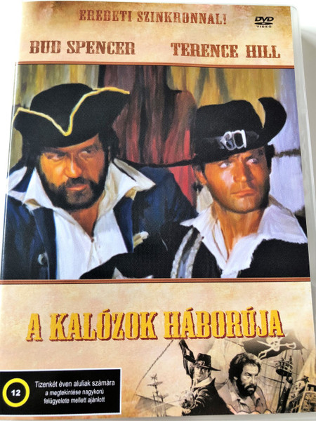 Kalózok háborúja DVD 1971 (Il corsaro nero) / Blackie the Pirate / Audio: Hungarian and Italian / Starring: Terence Hill, George Martin, Silvia Monti and Bud Spencer / Directed by: Enzo Gicca (5999545583947)