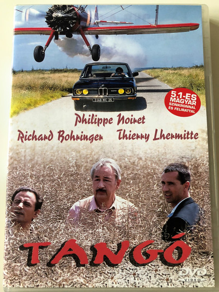 Tango DVD 1993 French Film / Directed by Patrice Leconte / Philippe Noiret, Richard Bohringer, Thierry Lhermitte, Carole Bouquet, Jean Rochefort /  Writers: Patrice Leconte, Patrick Dewolf / Producers: Philippe Carcassonne, René Cleitman