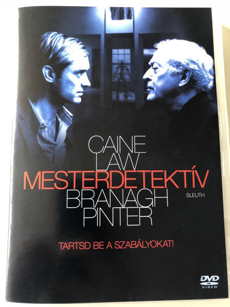 Sleuth DVD 2007 Mesterdetektív / Directed by Kenneth Branagh / Starring: Michael Caine, Jude Law (5999048920331) 