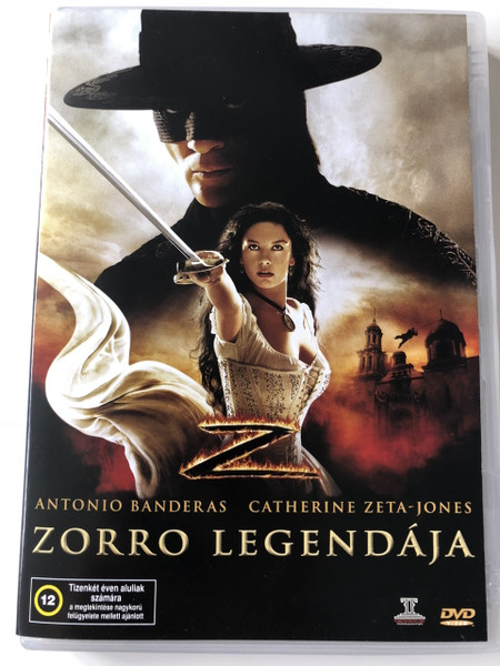 The Legend of Zorro DVD 2005 Zorro legendája / Directed by Martin Campbell / Starring: Antonio Banderas, Catherine Zeta-Jones, Rufus Sewell (5996051436286)