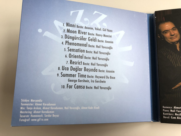 Jazz Alla Turca - Ahmet Kadri Rizeli & Modal Jazz Trio / Turkish CD 2008 (886974118725)