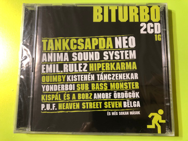 Biturbó 2 CD Válogatás - Hungarian Artists / Audio CD 2006 / Tankcsapda, Neo, Anima System, Emil Rulez, Hiperkarma, Quimby, Kistehén tánczenekar, Yonderboi és még sok mások.. (5999880904155)