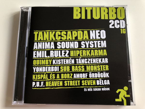 Biturbó 2 CD Válogatás - Hungarian Artists / Audio CD 2006 / Tankcsapda, Neo, Anima System, Emil Rulez, Hiperkarma, Quimby, Kistehén tánczenekar, Yonderboi és még sok mások.. (5999880904155)