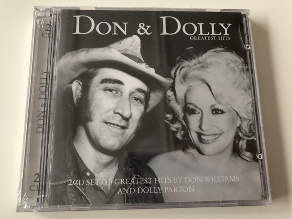Don & Dolly Greater Hits / 2 CD Set of Greatest Hits by Don Williams and Dolly Parton / Audio CD 2007 / Famous Country Music 