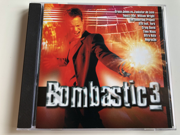 Bobmastic 3 / Audio CD 2000 / Compiled by DJ Junior / Grace Jones vs. Funkstar de Luxe, Topazz feat. William Wright, The Underdog Project, ATB. feat. York, Craig David, Timo Maas, Ultra Nate, Negrocan