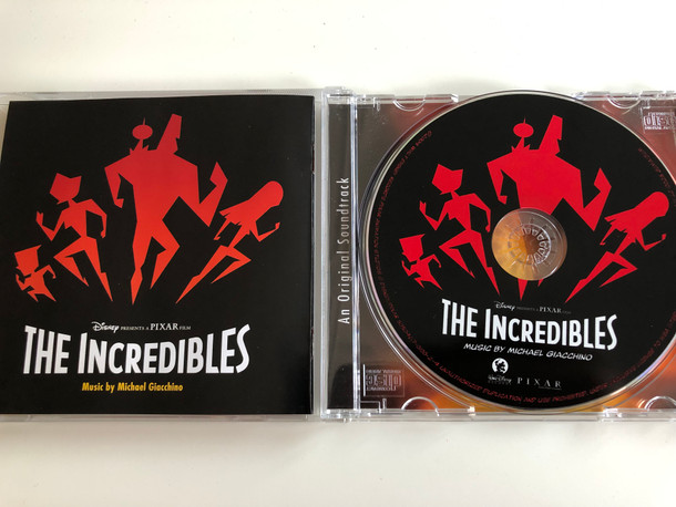 An Original Soundtrack: Disney Presents a Pixar Film: The Incredibles / Music by Michael Giacchino / AUDIO CD 2004 / Walt Disney Records (5050467010024)