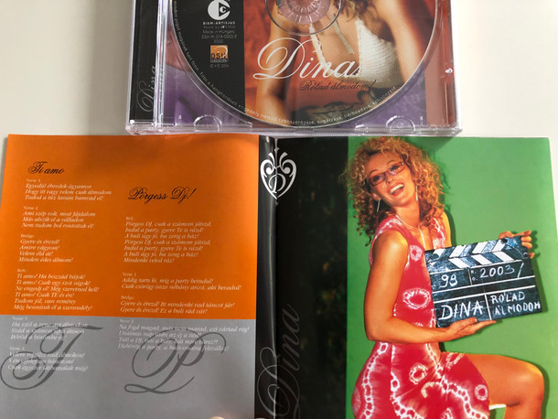 Dina - Rólad Álmodom / Szerelemünnep, Két arc az éjszakában, Kívánság, Don Juan, A telefon / DSH Records / Audio CD 2003 (5999881384055)