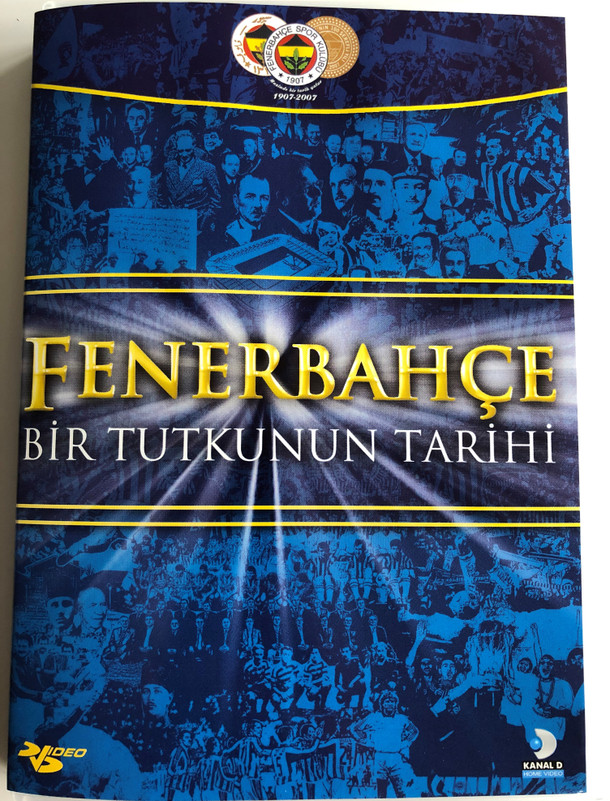 Fenerbahçe - Bir Tutkunun Tarihi DVD Fenerbahce Soccer Club - History of Passion / Directed by Mehmet Çelebi / Fenerbahçe Spor kulübü (8697762805336)