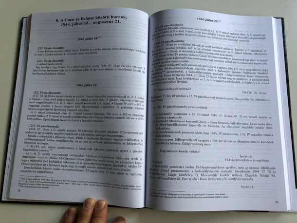 SS-Páncélosok Normandiában by Számvéber Norbert / SS-Panzer units in Normandy - Hungarian History book / Puedlo Kiadó / Hardcover 2009 (9789632490922)