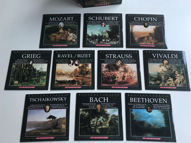 The Greatest Classical Collection / Masters Classic 10x Audio CD, Set Box Stereo / CLS 1000