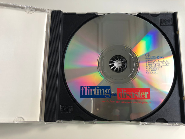 Flirting With Disaster (Music From The Miramax Motion Picture) / Geffen Records ‎Audio CD 1996 / GED 24970