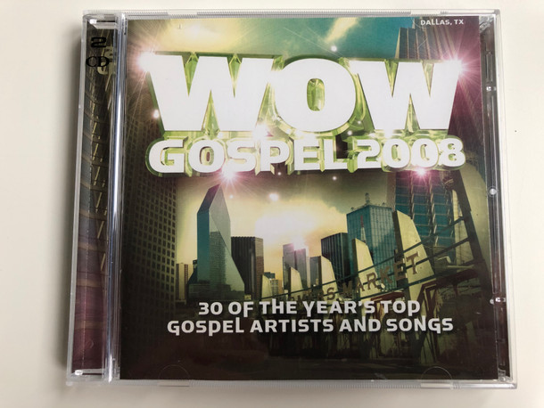 Wow Gospel 2008 / 30 Of The Year's Top Gospel Artists And Songs / Zomba  Label Group 2x Audio CD 2008 / 88697-19290-2