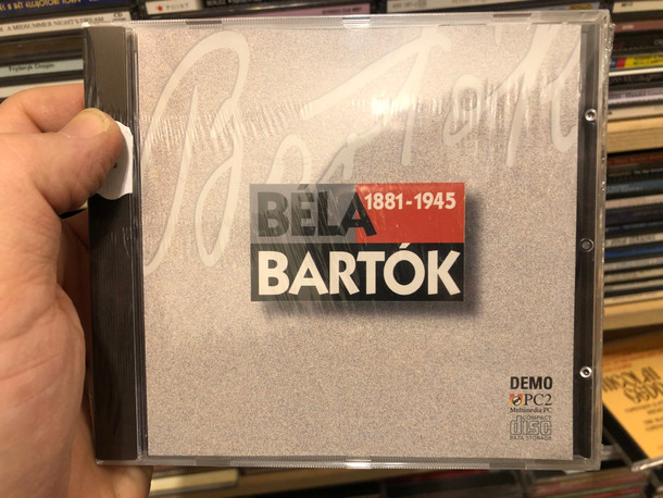 Béla Bartók 1881-1945 / Magyar Rádió Audio CD 1996 / Hungarian Radio MR 018 / Demo PC2 Multimedia CD (BélaBartókMR018)