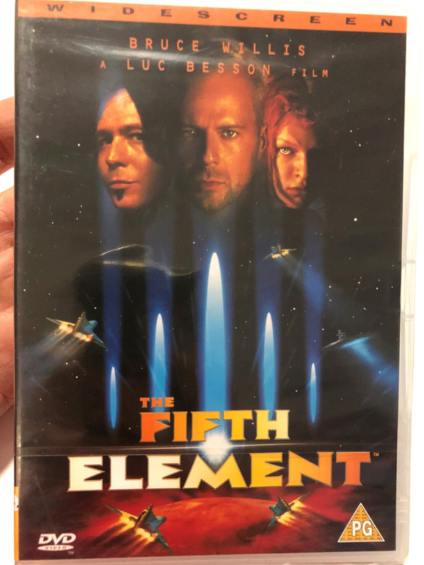 The Fifth Element DVD 1997 Widescreen edition / Directed by Luc Besson / Starring: Bruce Willis, Milla Jovovich, Gary Oldman, Ian Holm (5060002830055)