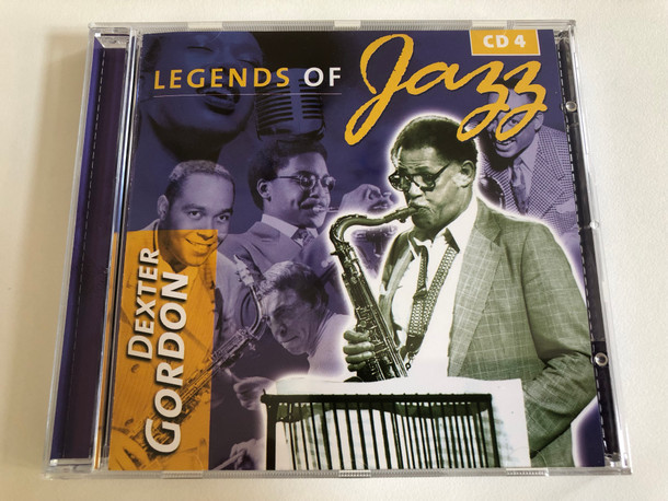 Legends Of Jazz - Dexter Gordon - CD 4 / Rainbowcd.com Audio CD / 6287