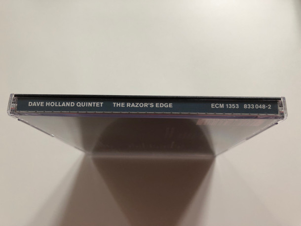 Dave Holland Quintet - The Razor's Edge - with Steve Coleman, Kenny Wheeler, Robin Eubanks, Marvin "Smitty" Smith / ECM Records Audio CD 1987 / ECM 1353 