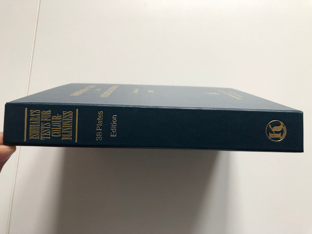 Ishihara's Tests for Colour-Blindness / 38 Plates Edition / Kanehara & Co. Ltd 1987 / Hardcover / Made in Japan / Shinobu Ishihara M.D (IshiharaTests)