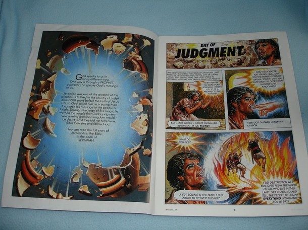 Day of Judgment - Comic Strip Book - The Story of Jeremiah - Exciting Action from the Bible