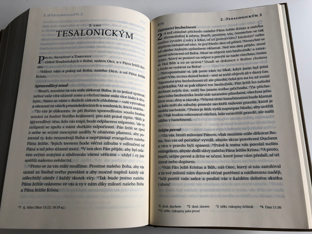 Czech Large Print Bible XL / BIBLE21 / Bible - překlad 21. století / Hardcover / Biblion 2009 (9788087282069)