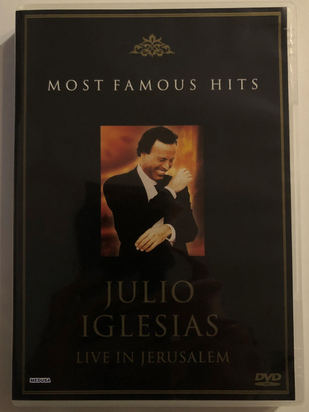 Julio Iglesias – Live In Jerusalem / Most Famous Hits / Carinco AG DVD Video CD 2003 / 8522