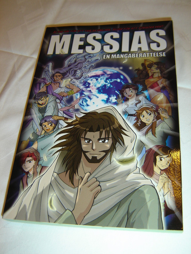 MANGA MESSIAH Messias: en mangaberättelse Swedish Language Edition / Hidenori Kumai, Kozumi Shinozawa, Atsuko Ogawa, Chihaya Tsutsumi / Swedish Christian Comic Strip Book great for Teenagers